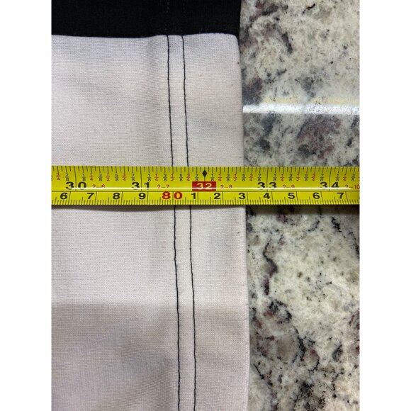 Cato Womens Bodycon Sheath Mini Dress Size 8 White Black Blue Leopard Color Bloc - Picture 7 of 7